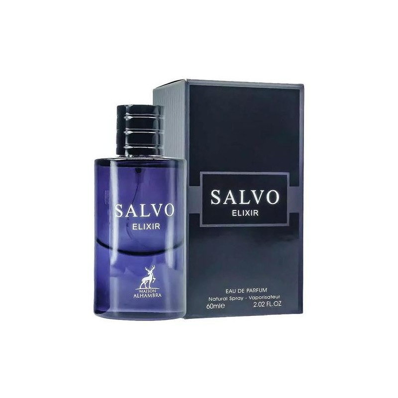 Perfume Maison Alhambra Salvo Elixir Eau de Parfum Masculino 60ML