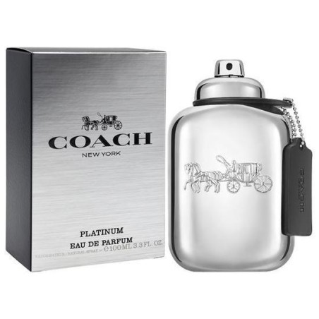 Perfume Coach New York Platinum Eau de Parfum Masculino 100ML