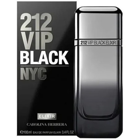 Perfume Carolina Herrera 212 Vip Black Elixir Eau de Parfum Masculino 100ML