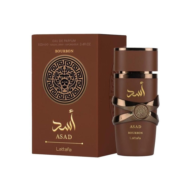 Perfume Lattafa Asad Bourbon Eau de Parfum Masculino 100ML